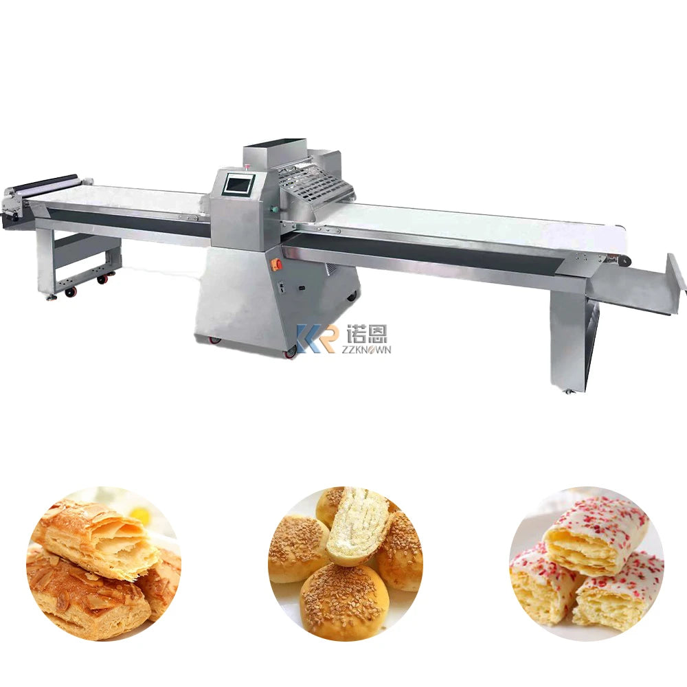 Croissant Machine Pastry Making Machine Manual Dough Sheeter Croissant Equipment High Yield Commercial