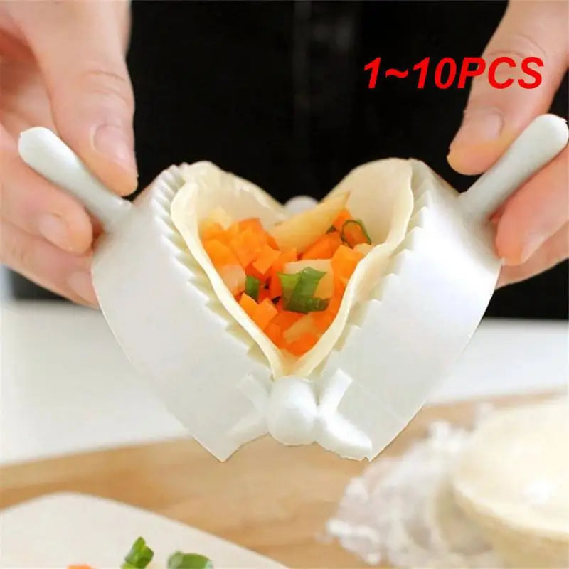 1~10PCS Set Dumpling Molds Press Ravioli Dough Pastry Pie Dumpling Maker Gyoza Mould Tool Easy Dumpling Mould Kitchen Tools