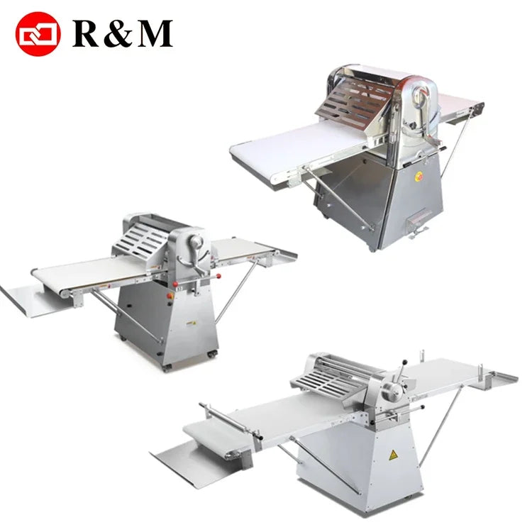 Electric croissant laminoir patisserie 520 bread baklava used puff pastry dough sheeter laminating sheeting rolling machine 220v