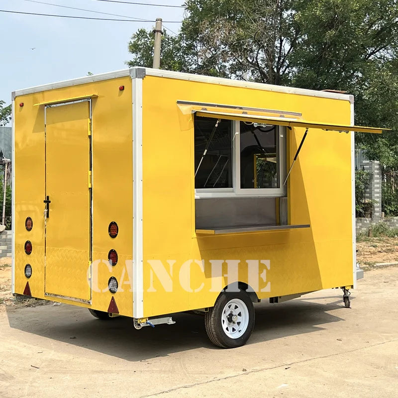 Best Price Mobile Ice Cream Coffee Truck Electric Food Cart French Pastries Fast Food Bus Food Truck With Full Kitchen Equipment