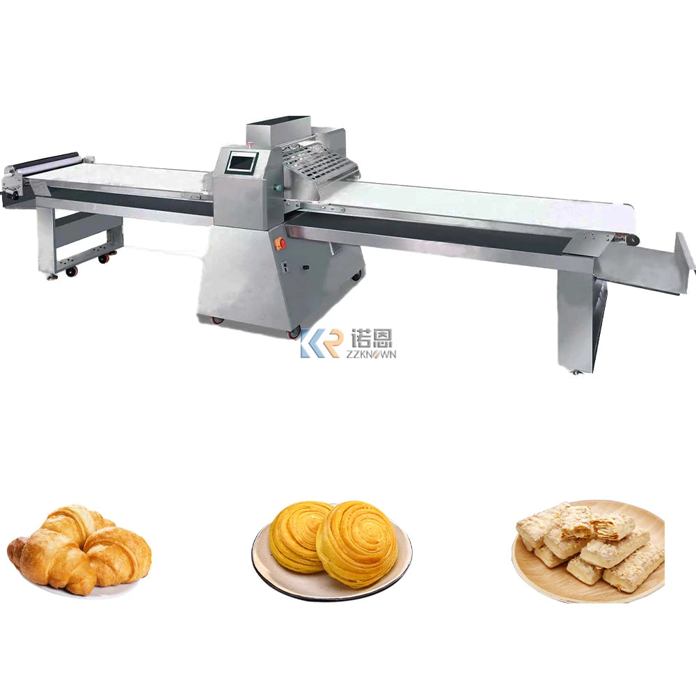 Croissant Machine Pastry Making Machine Manual Dough Sheeter Croissant Equipment High Yield Commercial