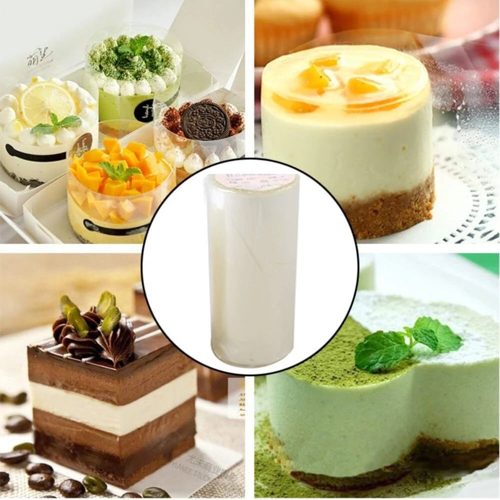 Cake Surround Film Transparent Cake Collar Rolls Baking Kitchen Mousse Chocolate Cake Sheets Surrounding Edge Pastry Cake Tools