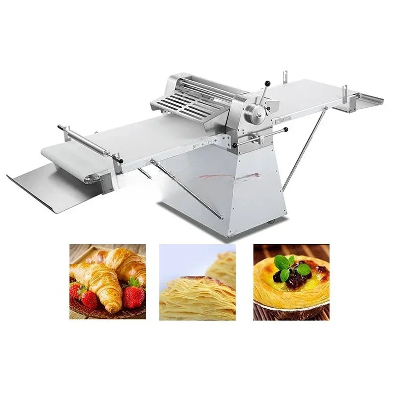 Croissant Small Roller Puff Pastry Dough Sheeter Bakery Laminating Machine For Bread Laminator Patisserie 220v Shop Equipment